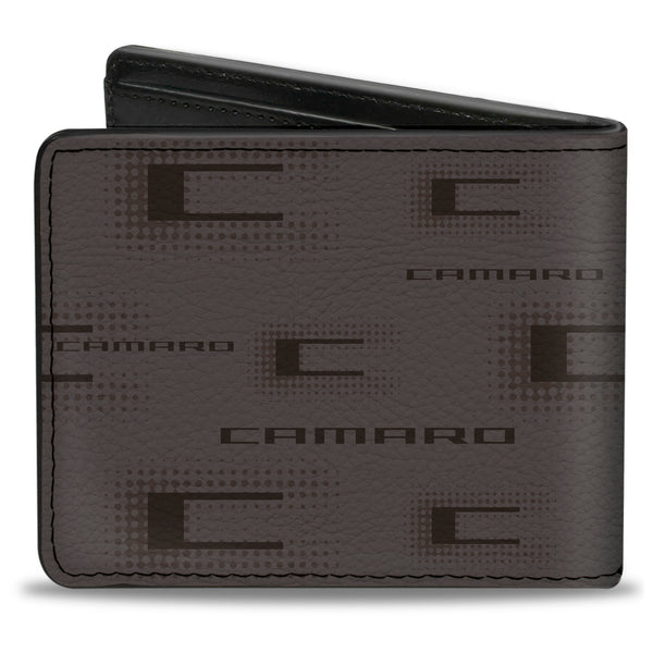 Buckle Down Bi-Fold Wallet - Camaro Performance 03 CAMARO W Multi C Gray Black