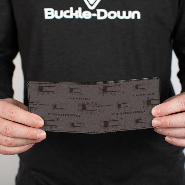 Buckle Down Bi-Fold Wallet - Camaro Performance 03 CAMARO W Multi C Gray Black