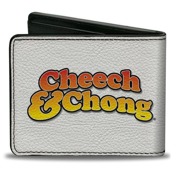 Buckle Down Bi-Fold Wallet - CHEECH & CHONG Cheech Character Close-Up White/Red