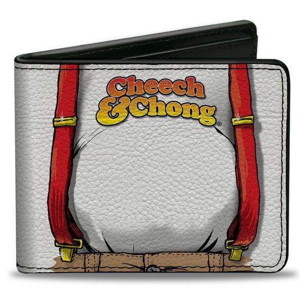 buckle down Bi-Fold Wallet - CHEECH & CHONG Cheech Character Close-Up White/Red