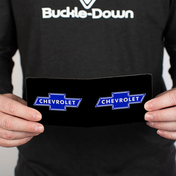 Buckle Down Bi-Fold Wallet - Chevy Bowtie Logo CENTERED