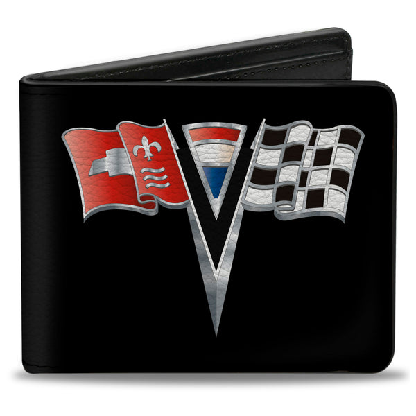 buckle down Bi-Fold Wallet - Corvette Stingray C2 Emblem Black
