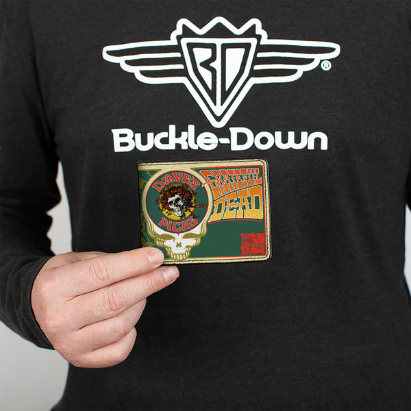 Buckle Down Bi-Fold Wallet - Grateful Dead Dave's Picks Bonus 2012 Capital Centre Landover Cover Art