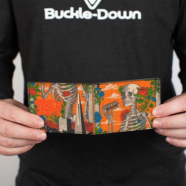 Buckle Down Bi-Fold Wallet - Grateful Dead Dave's Picks Volume 18 Orpheum San Francisco Cover Art