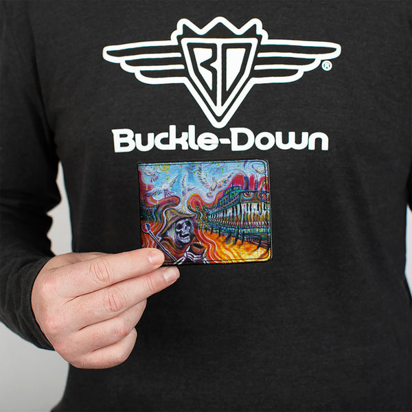 Buckle Down Bi-Fold Wallet - Grateful Dead Dave's Picks Volume 15 Municipal Auditorium Nashville Cover Art
