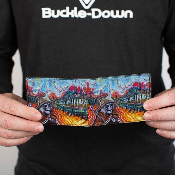 Buckle Down Bi-Fold Wallet - Grateful Dead Dave's Picks Volume 15 Municipal Auditorium Nashville Cover Art