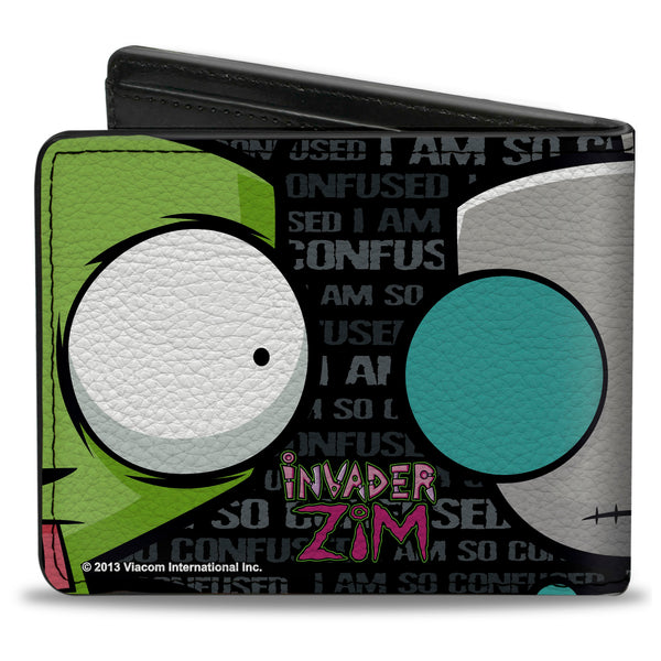 Buckle Down Bi-Fold Wallet - Invader Zim/Robot CLOSE-UP I AM SO CONFUSED