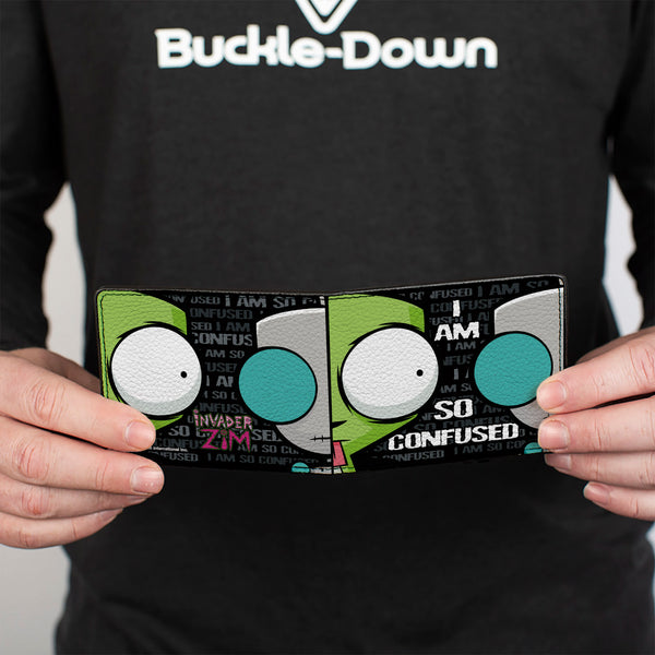 Buckle Down Bi-Fold Wallet - Invader Zim/Robot CLOSE-UP I AM SO CONFUSED