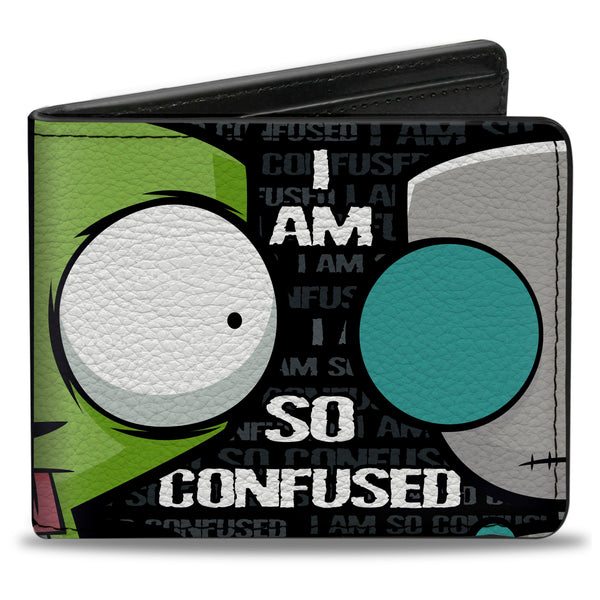buckle down Bi-Fold Wallet - Invader Zim/Robot CLOSE-UP I AM SO CONFUSED