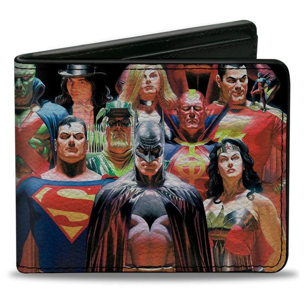 buckle down Bi-Fold Wallet - Justice League Justice #1 Volume 1 18-Character Cover Pose