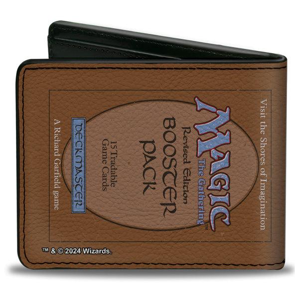 Buckle Down Bi-Fold Wallet - Magic The Gathering BOOSTER PACK Deckmaster Card Replica