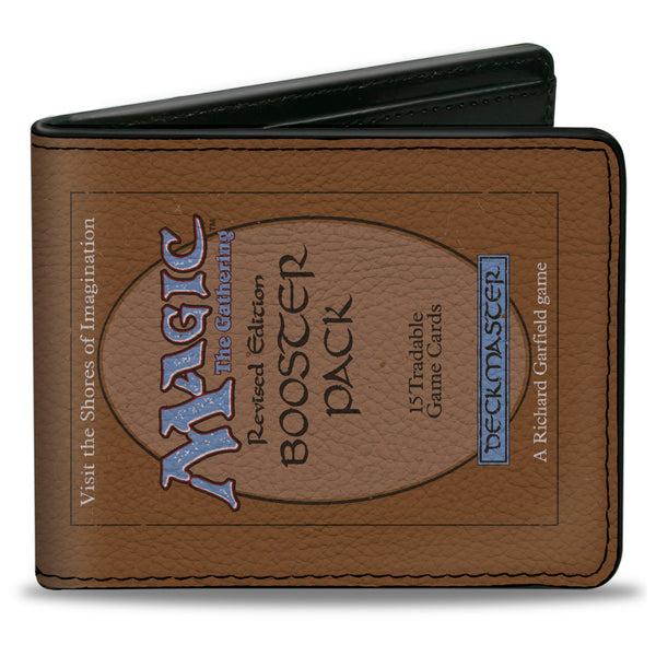 buckle down Bi-Fold Wallet - Magic the Gathering BOOSTER PACK Deckmaster Card Replica