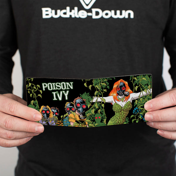 Buckle Down Bi-Fold Wallet - POISON IVY W Gas Mask Ivy Detective Comics Issue #752 Cover