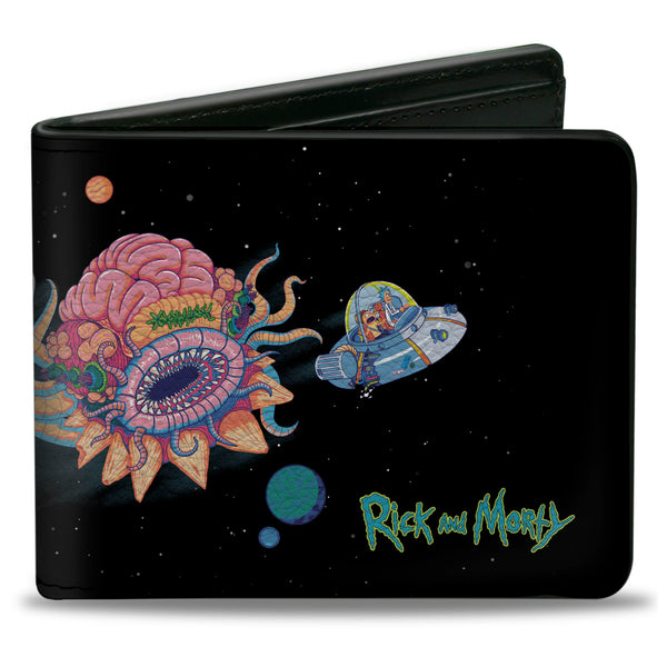 buckle down Bi-Fold Wallet - RICK AND MORTY Space Cruiser Escape Scene