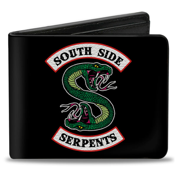 buckle down Bi-Fold Wallet - Riverdale SOUTH SIDE SERPENTS Patch Black