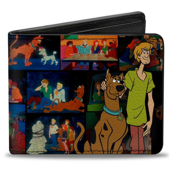 buckle down Bi-Fold Wallet - Scooby Doo & Shaggy Pose Scene Blocks + SCOOBY DOO
