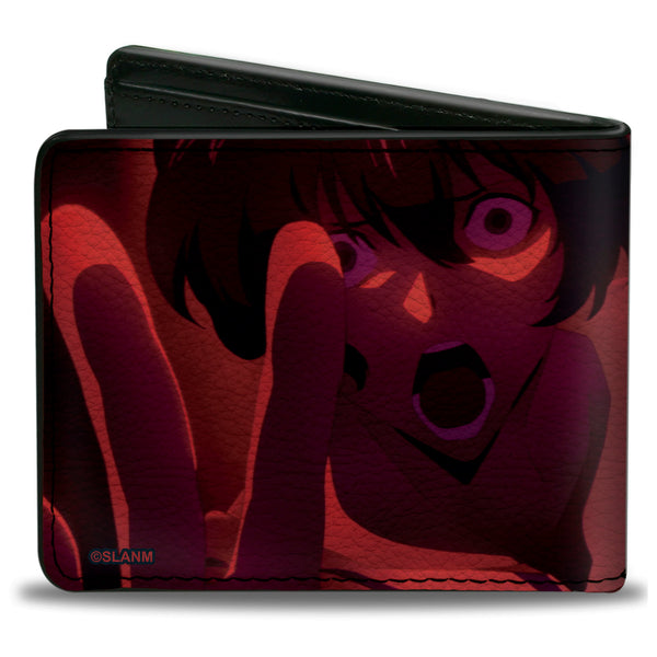 Buckle Down Bi-Fold Wallet - SOLO LEVELING Choi Yoora Pose And Title Logo