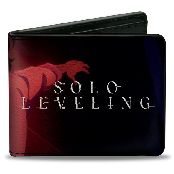 buckle down Bi-Fold Wallet - SOLO LEVELING Choi Yoora Pose and Title Logo