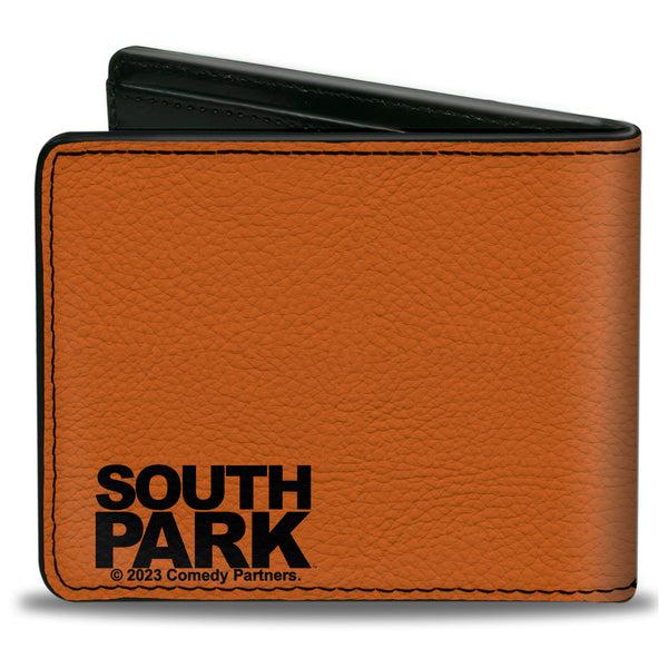 Buckle Down Bi-Fold Wallet - South Park Kenny Face Character Close-Up Orange