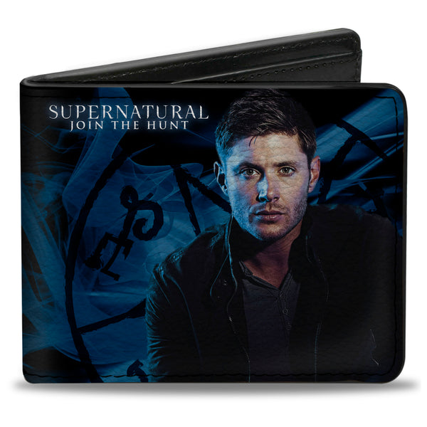 buckle down Bi-Fold Wallet - SUPERNATURAL Dean Pose2 JOIN THE HUNT Blues White