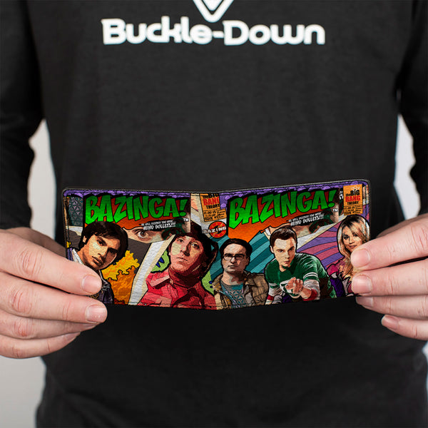 Buckle Down Bi-Fold Wallet - The Big Bang Theory Comic Book