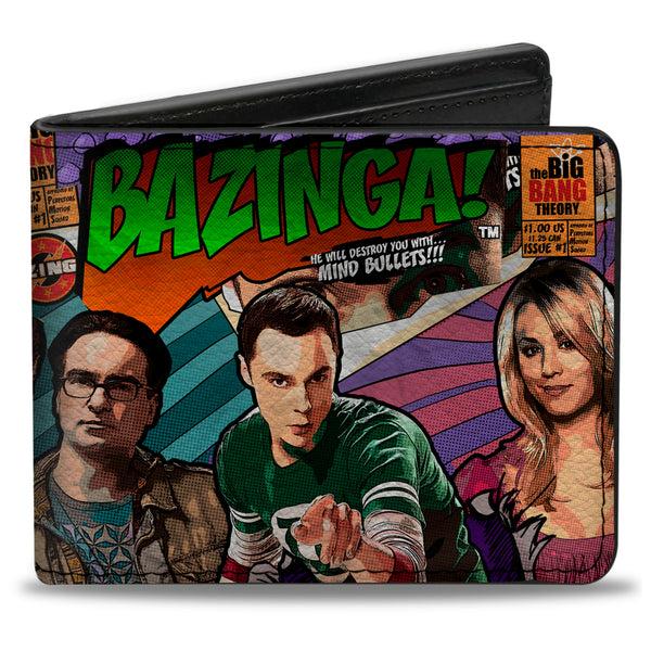 buckle down Bi-Fold Wallet - The Big Bang Theory Comic Book