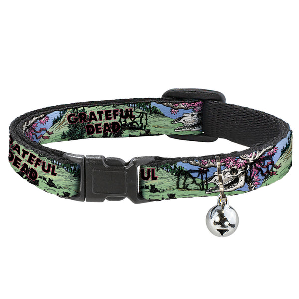buckle down Breakaway Cat Collar with Bell - Grateful Dead Dave's Picks Volume Nine Montana Cover Art