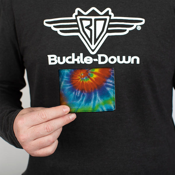 Buckle Down Bi-Fold Wallet - BD Tie Dye13