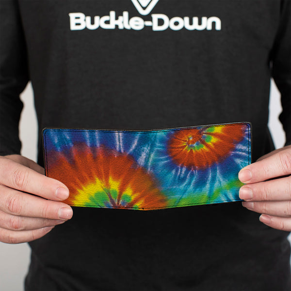 Buckle Down Bi-Fold Wallet - BD Tie Dye13