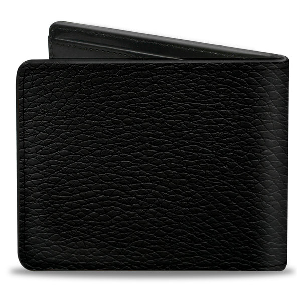 Buckle Down Bi-Fold Wallet - Black