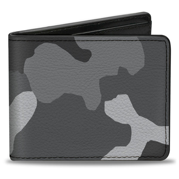 buckle down Bi-Fold Wallet - Camo White
