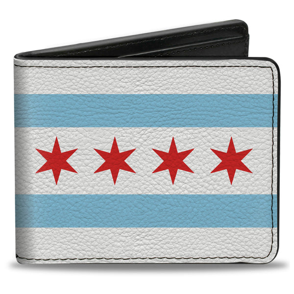 buckle down Bi-Fold Wallet - Chicago Flag