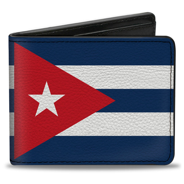 buckle down Bi-Fold Wallet - Cuba Flags