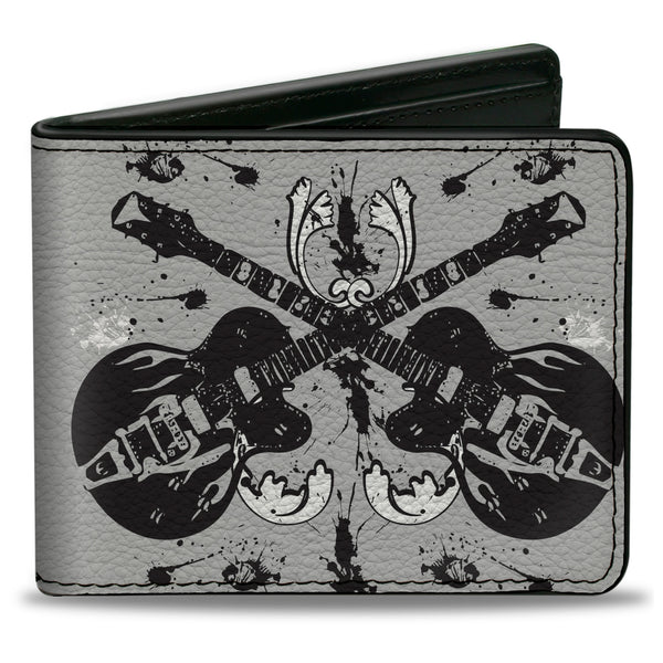 buckle down Bi-Fold Wallet - Electric Guitars