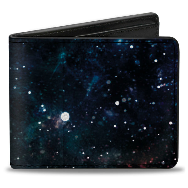 buckle down Bi-Fold Wallet - Galaxy Collage