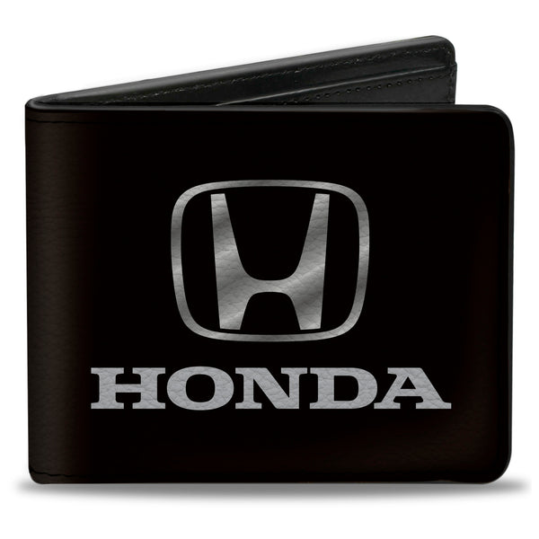 buckle down Bi-Fold Wallet - Honda Black Silver