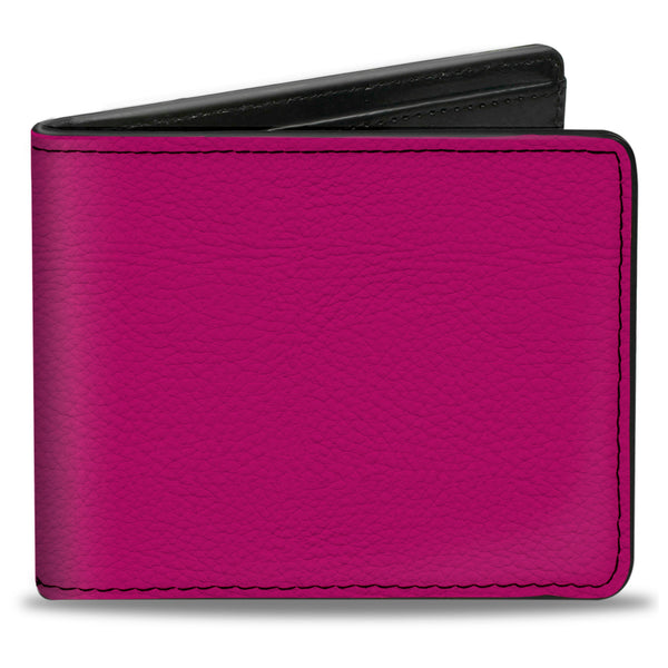 buckle down Bi-Fold Wallet - Hot Pink PMS 219