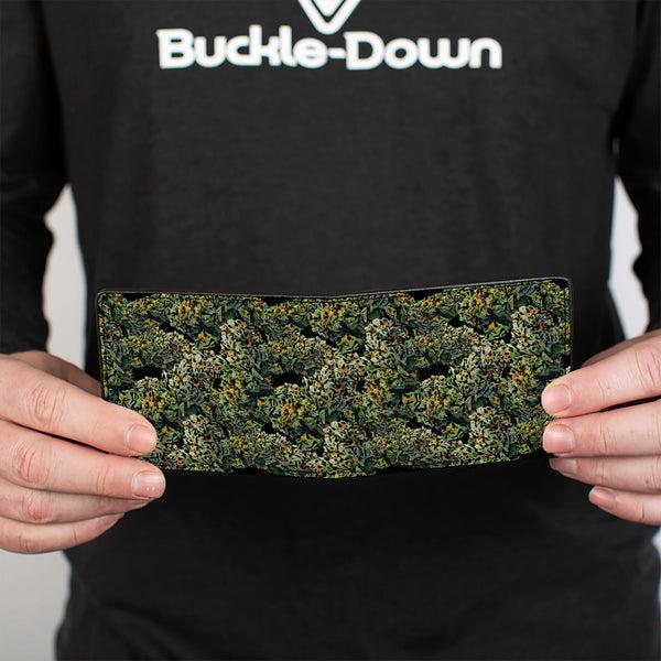 Buckle Down Bi-Fold Wallet - Nuggets Stacked