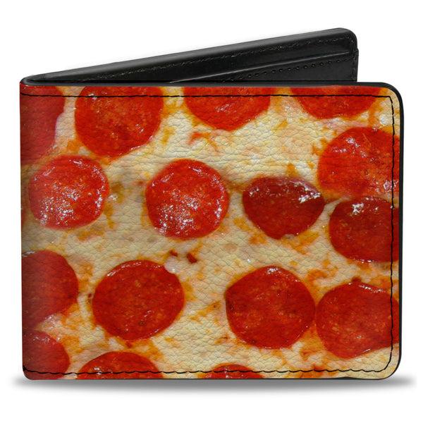 buckle down Bi-Fold Wallet - Pepperoni Pizza Vivid