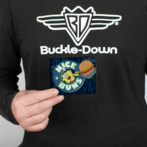Buckle Down Bi-Fold Wallet - SpongeBob NICE BUNS