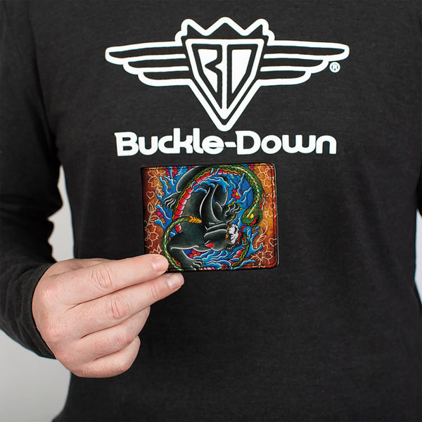 Buckle Down Bi-Fold Wallet - Tattoo Johnny-Panther