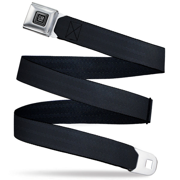buckle down GM Seatbelt Belt - Black Panel Webbing