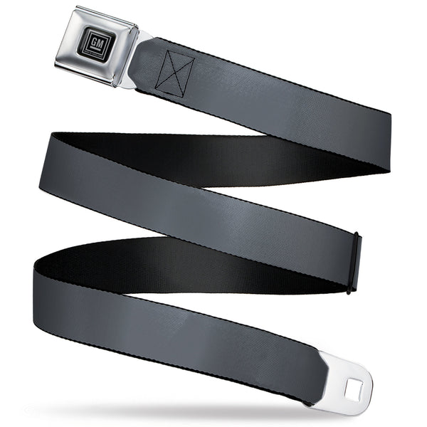 buckle down GM Seatbelt Belt - Charcoal Webbing
