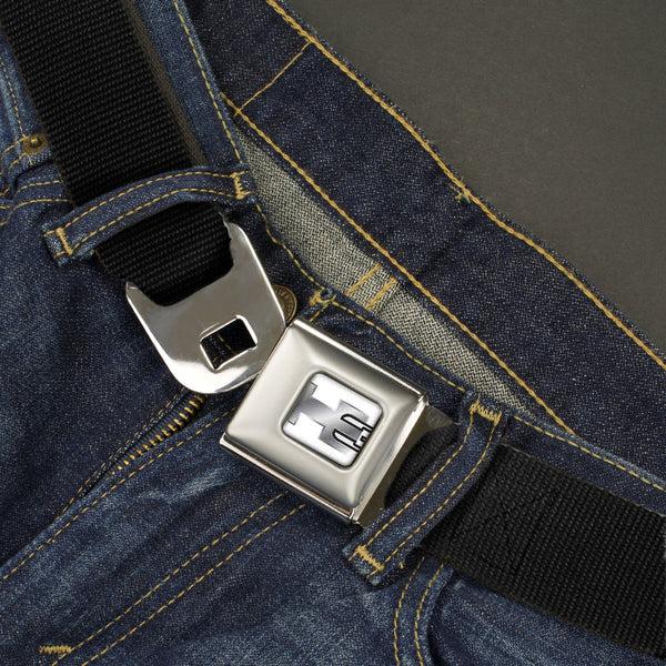 Buckle Down H3 Seatbelt Belt - Black