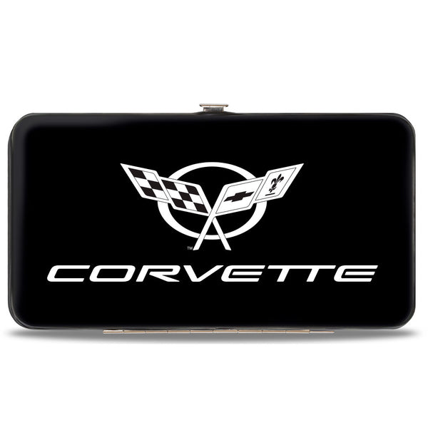 buckle down Hinged Wallet - Corvette Black Silver