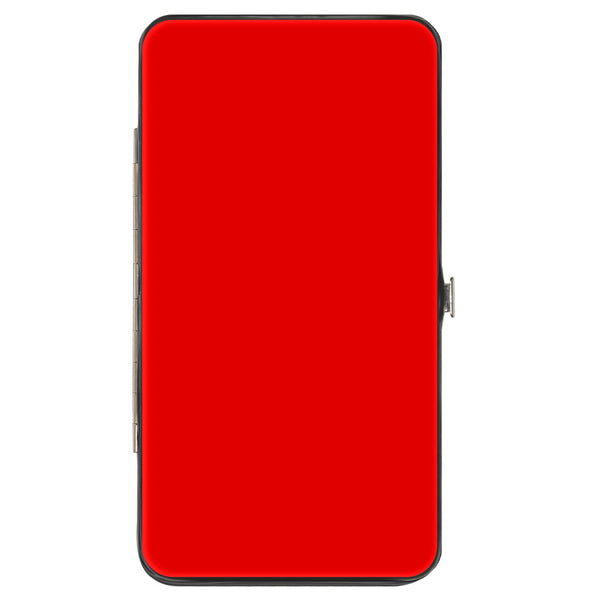 buckle down Hinged Wallet - Plain Red