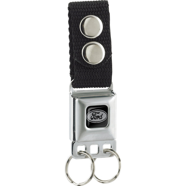 buckle down Keychain - Ford Emblem - Black