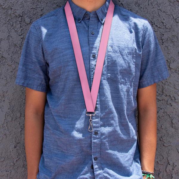Buckle Down Lanyard - 1.0" - Baby Pink