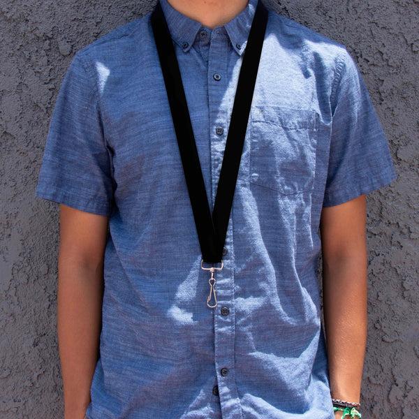 Buckle Down Lanyard - 1.0" - Black