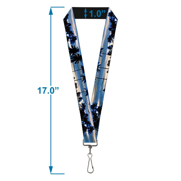 Buckle Down Lanyard - 1.0" - Blue Sunset